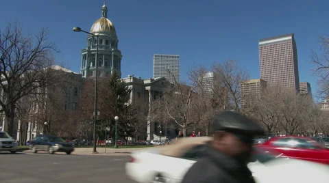 Colorado Capitol 1 Stock Footage 49424451