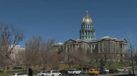 Colorado Capitol 3 Stock Footage 49425125