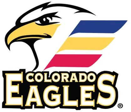 Colorado Eagles Logo ECHL 스톡 일러스트