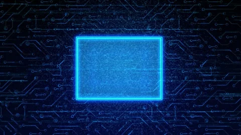 Colorado Map Digital Technology Opener Stock Footage 335475577
