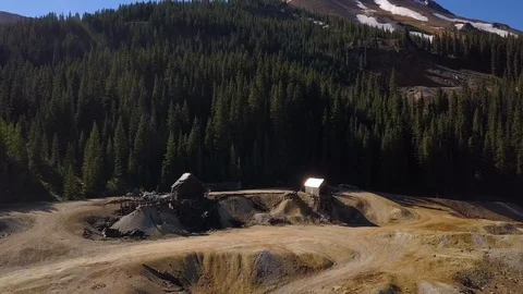 Colorado mines stone loading dock Stock-Footage 119854440