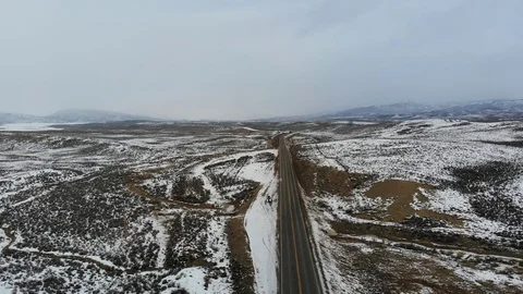 Colorado Mountain Road Footage Stock Footage