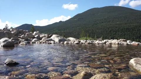 Colorado Mountain Stream Video stock 74862714