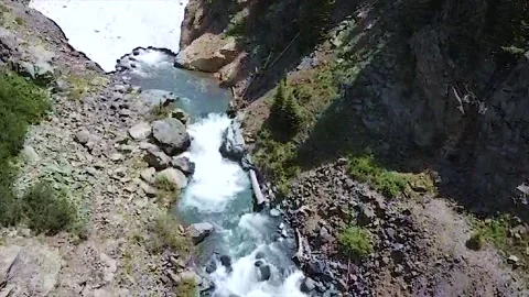 Colorado Mountain Stream Stockbeeldmateriaal 169486613