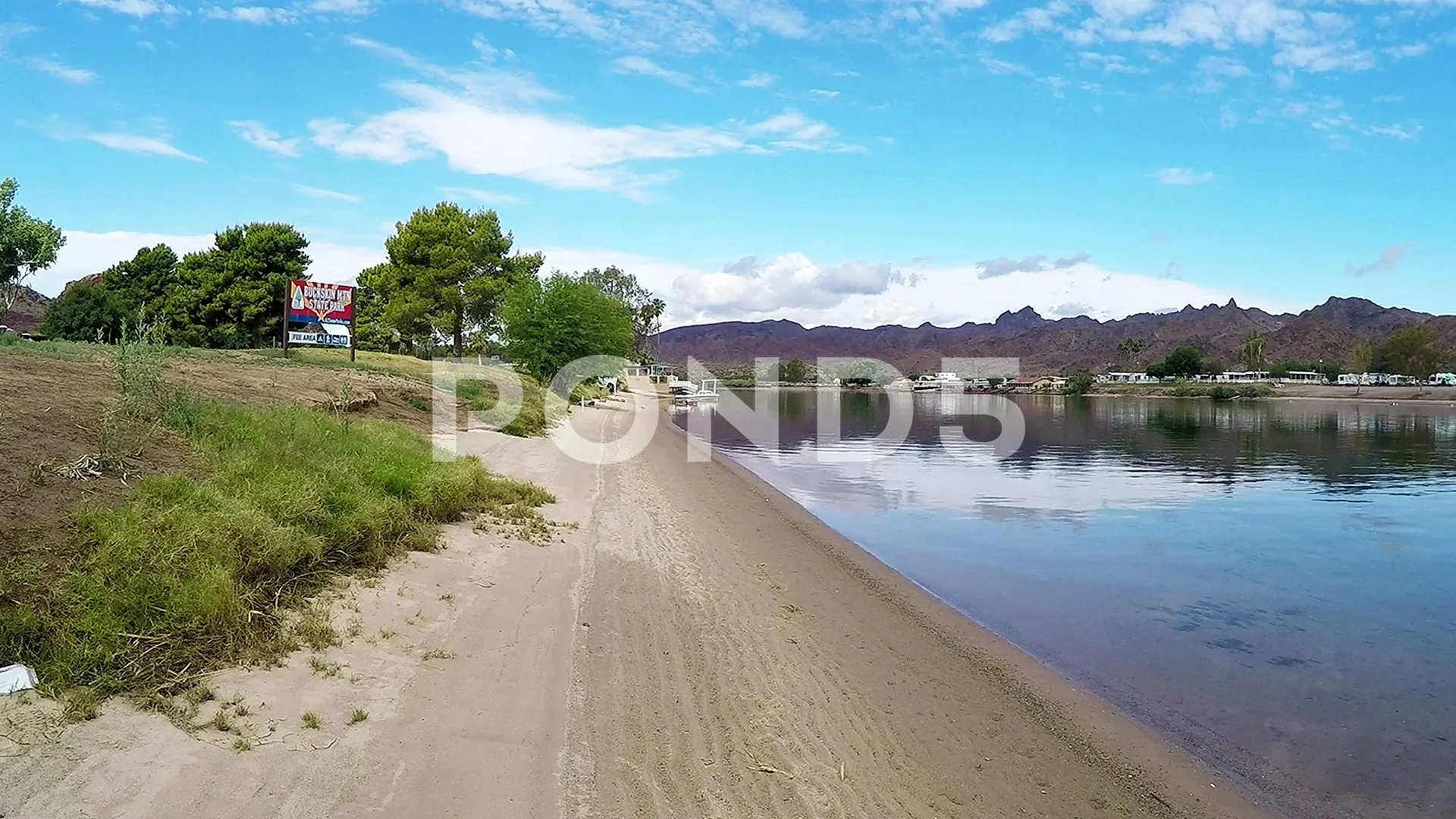 Colorado River Beach Buckskin Mountain State Park Clip 76023757