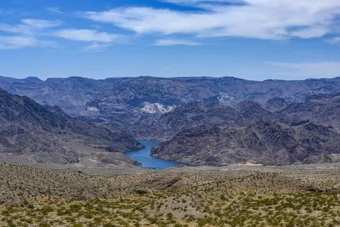 Colorado River bend Stock Photos