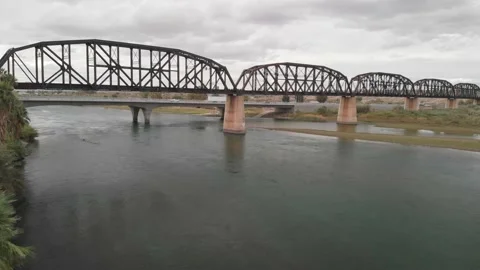 Colorado River Bridges Stock Footage 227204101