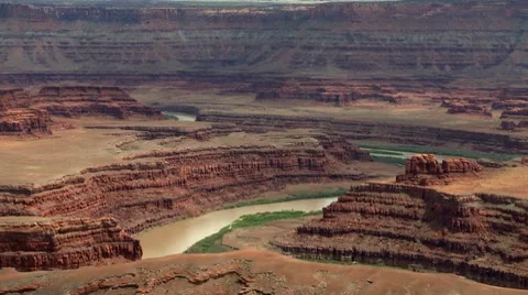Colorado River Canyonlands Stock Footage 8564131