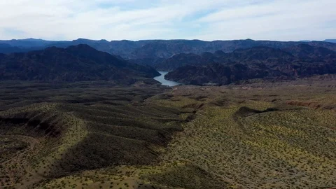 Colorado River Mountains Video stock 126827040