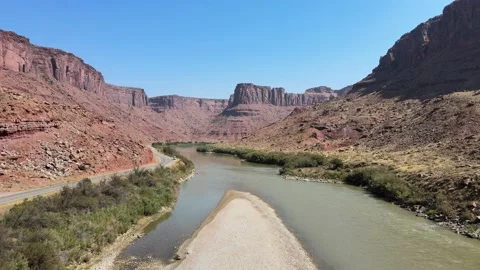 Colorado River, Utah Stock Footage 167563956