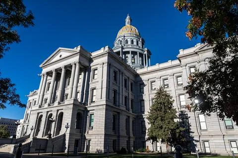 Colorado State Capitol: Denvers Landmark of State Government Stock Photos