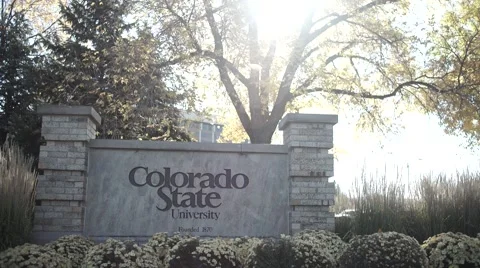 Colorado State University Sign Vidéo 46014853