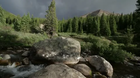 Colorado Stream 1920x1080 Stock Footage 12139227