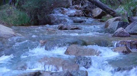 Colorado Stream - Close up Stock Footage 38973375