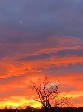 Colorado Sunset Stock Photos