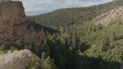 Colorado View of the Mountains Stock Footage 204868709
