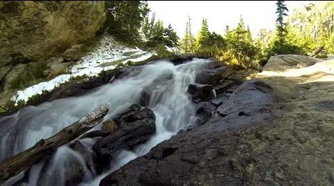 Colorado Waterfall Time Lapse Vídeos de archivo 44400900