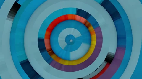 Colorama Circle Stock Footage 57216793