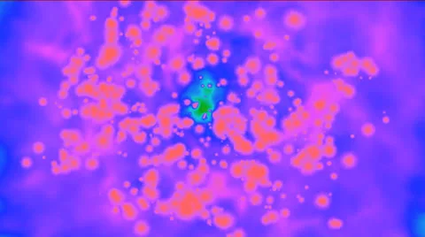 Colorama Psychedelic Plankton Stock Footage 22634658