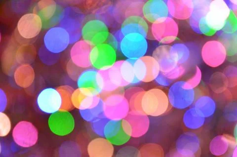 Colored abstract background with bokeh Stock Photos