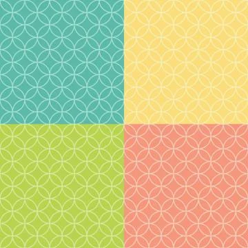 Colored Abstract  Background Seamless Pattern. Vector Illustration 스톡 일러스트