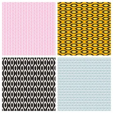 Colored Abstract Background Seamless Pattern. Illustration Stock Illustration