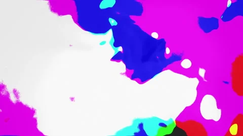 Colored abstract blots Stock Footage 90514135