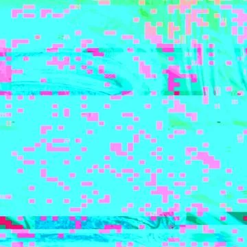 Colored abstract glitch art design background. Stock Illustration