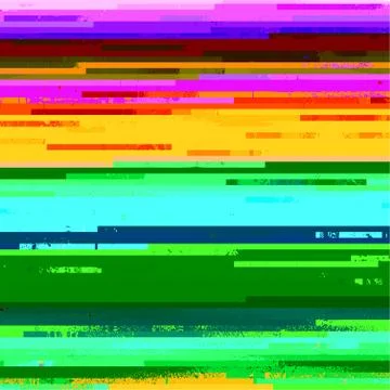 Colored abstract glitch art design background Stock Illustration