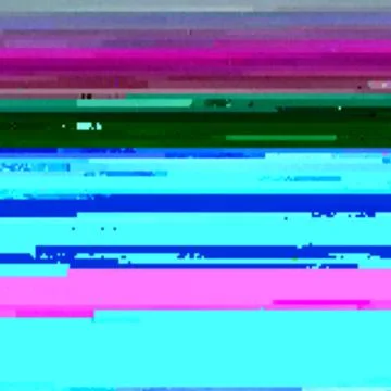 Colored abstract glitch art design background Stock Illustration