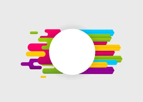 Colored abstract modern background Stock Illustration