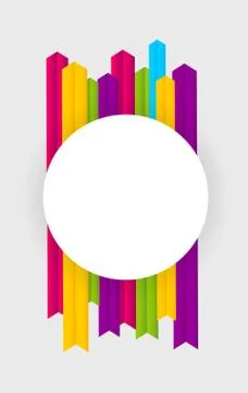 Colored abstract modern background Stock Illustration