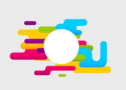 Colored abstract modern background Stock Illustration