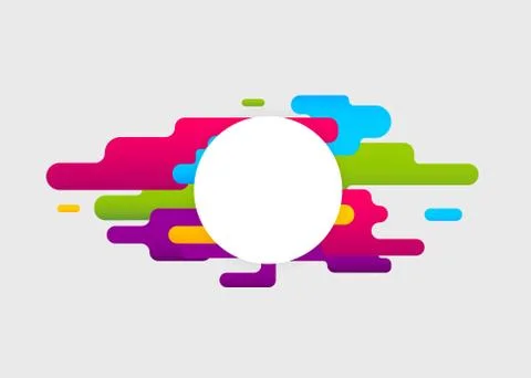 Colored abstract modern background Illustrazione stock