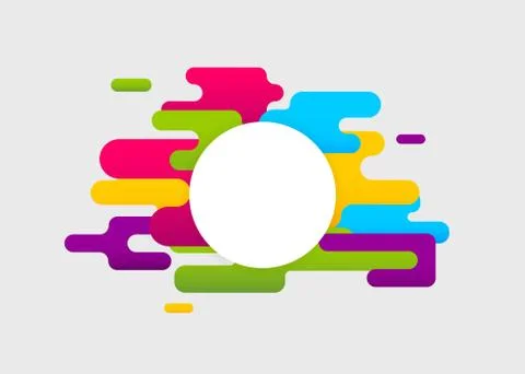 Colored abstract modern background Stock Illustration