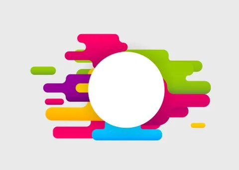 Colored abstract modern background Stock Illustration