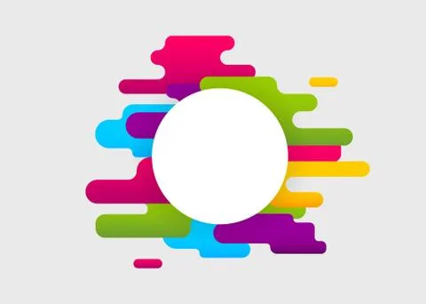 Colored abstract modern background Stock Illustration