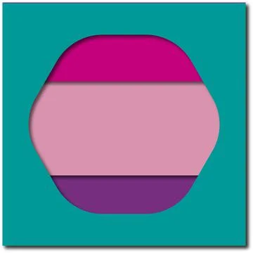 Colored abstract paper. Design concept.Vector. Background template for banner Stock Illustration