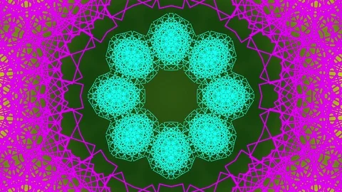 Colored Abstract Pattern Video stock 73580811