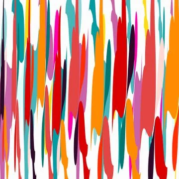 Colored abstract pattern graffiti Stock Illustration