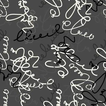 Colored abstract seamless pattern in graffiti style. Quality vector illustrat 스톡 일러스트