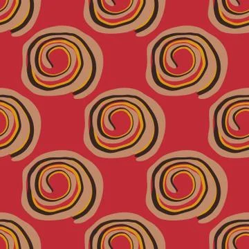 Colored abstract seamless pattern Stock-Illustration