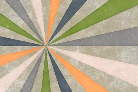 Colored abstract segments Stock Illustration