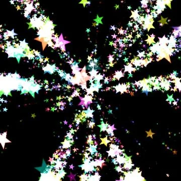 Colored abstract segments Stock Illustration