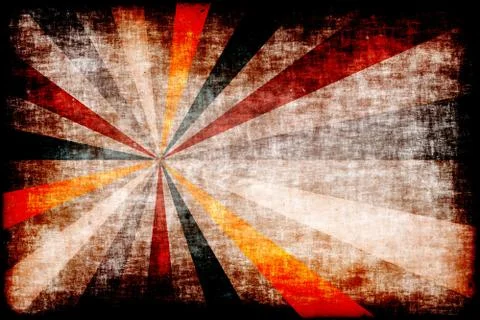 Colored abstract segments Stock Illustration