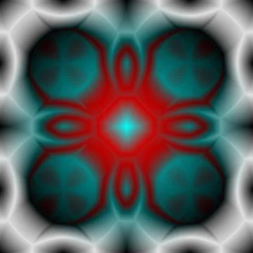 Colored Abstract Shape Stock Illustration