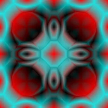 Colored Abstract Shape Stock Illustration