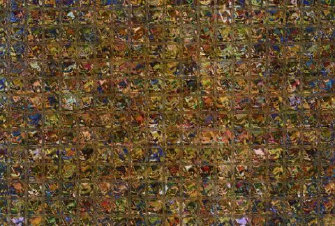 Colored abstract uneven image of colored glass Stock Illustration