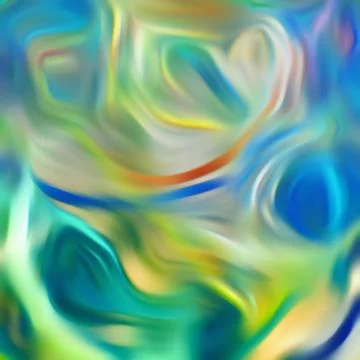 Colored abstraction Stock Illustration