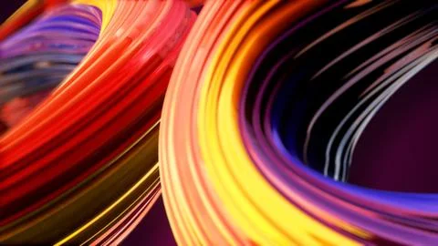 Colored abstraction Stock Illustration